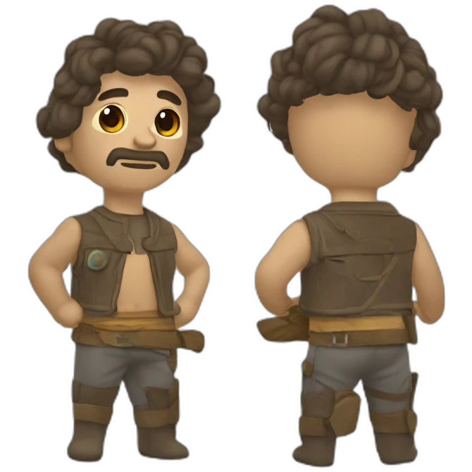 Guerrero de la galaxia emoji
