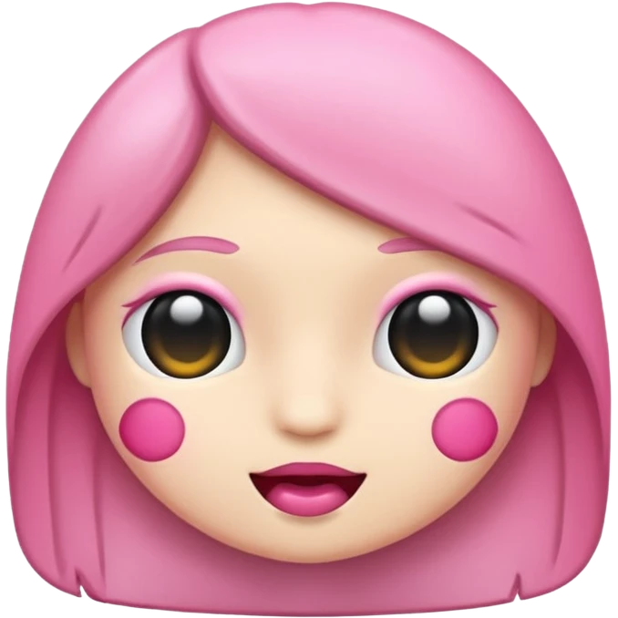 Pink emoji