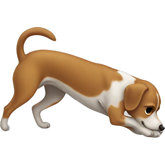 Dog doing a cartwheel emoji