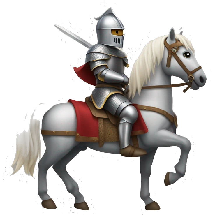 Knight on a horse emoji