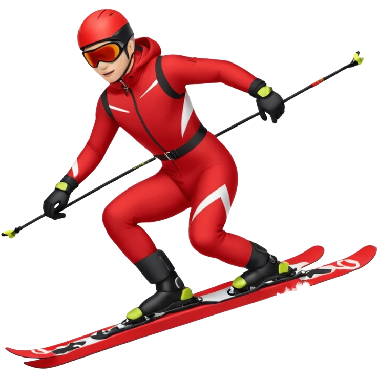 Nordic skiing emoji