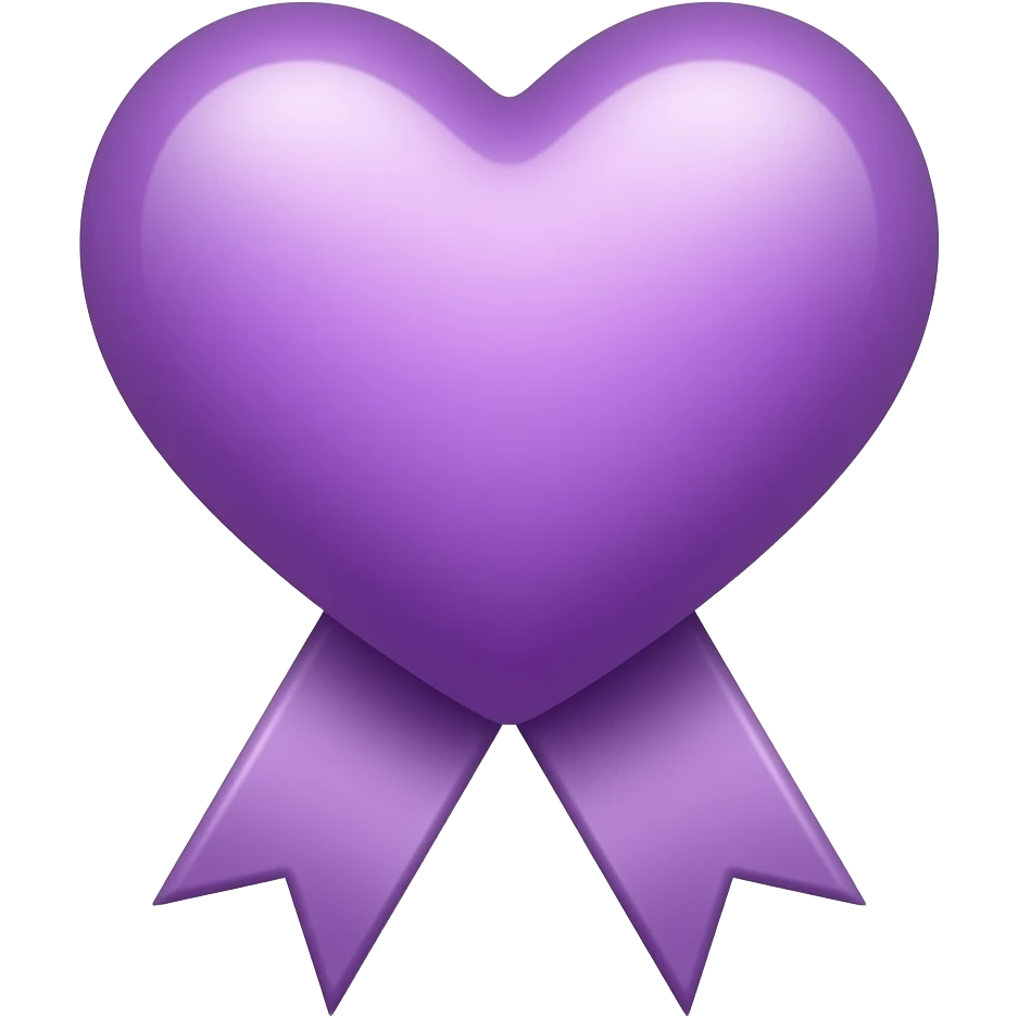 💜🎀 emoji
