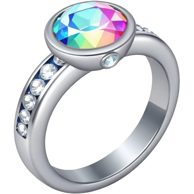 glitter ring diamond emoji