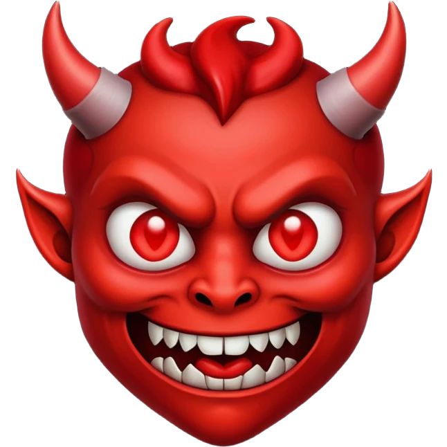 Devil with heart eyes emoji