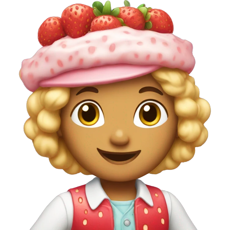 Strawberry shortcake  emoji