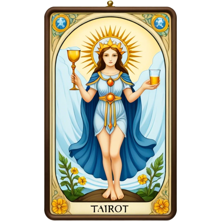 The temperanceTarot Card emoji