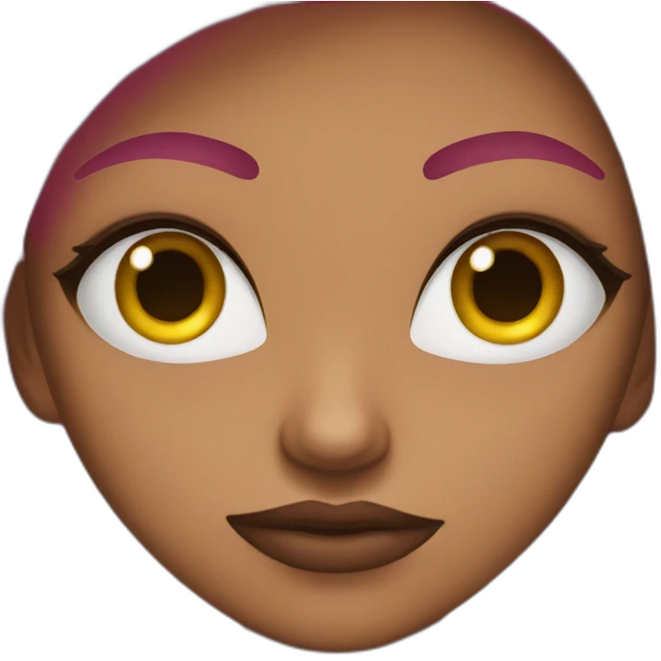 Bombastic side eye emoji