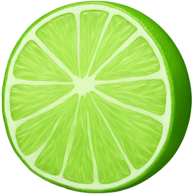Lime being squeezed  emoji