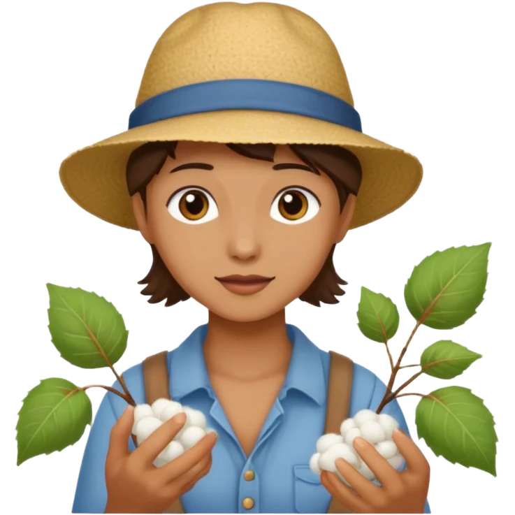 Cotton picker emoji