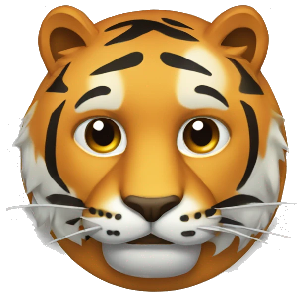 clipboard with tiger face emoji