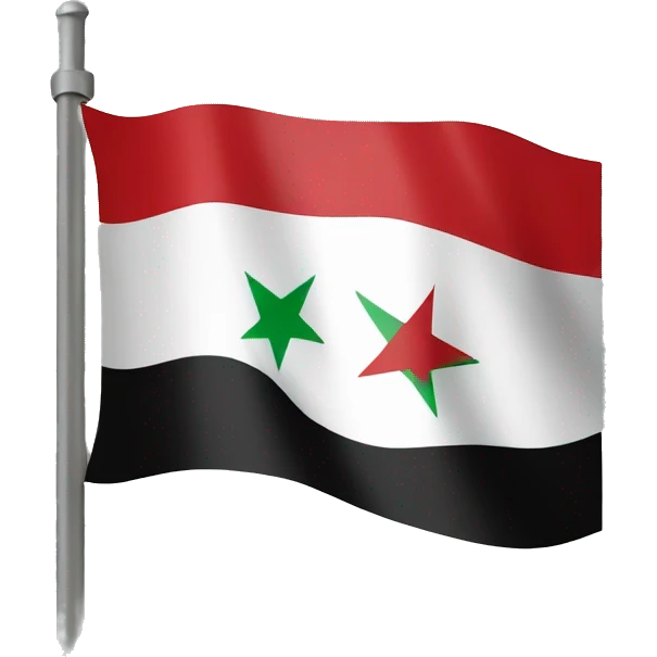 Independent Syria flag emoji