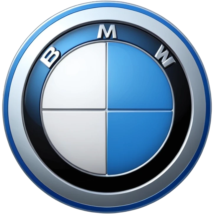 Create BMW logo  emoji