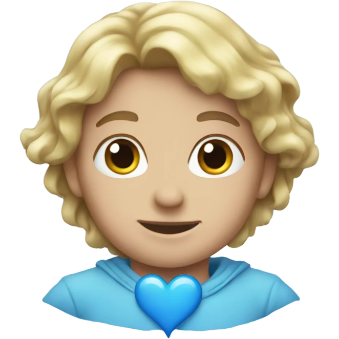 Blue heart emoji