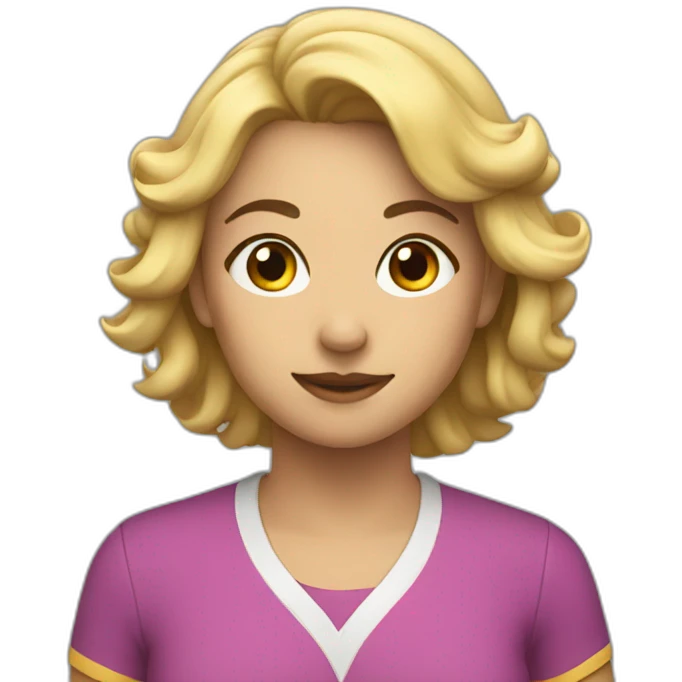 Nadadora emoji