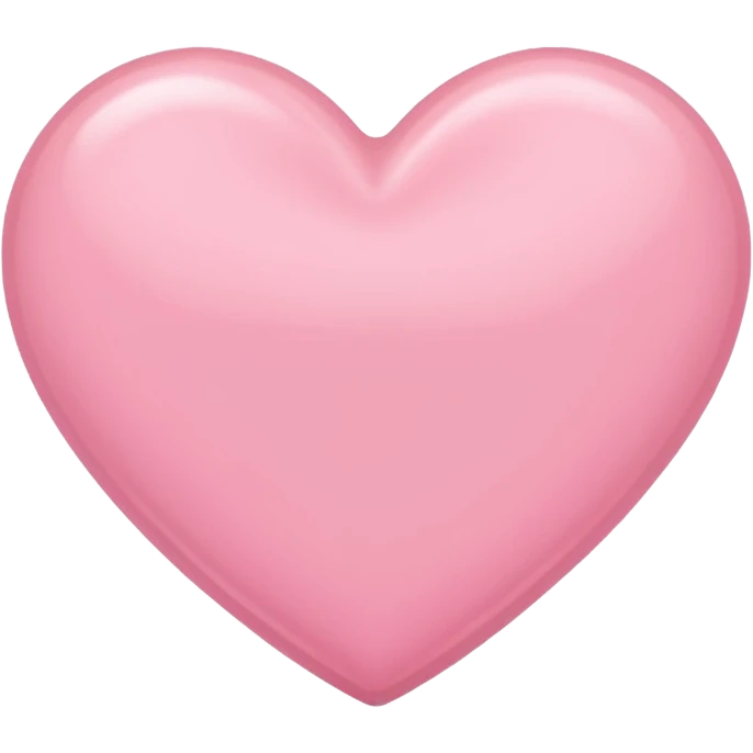Baby pink heart emoji