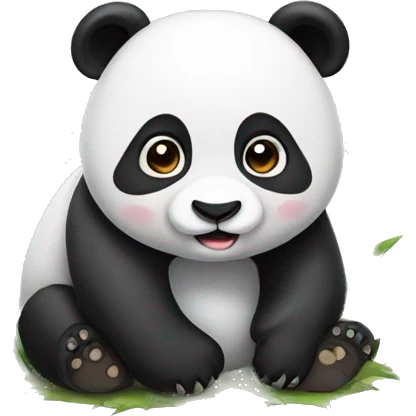 cute panda emoji