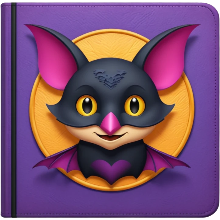 Fledermaus in ein eigenes Cover emoji