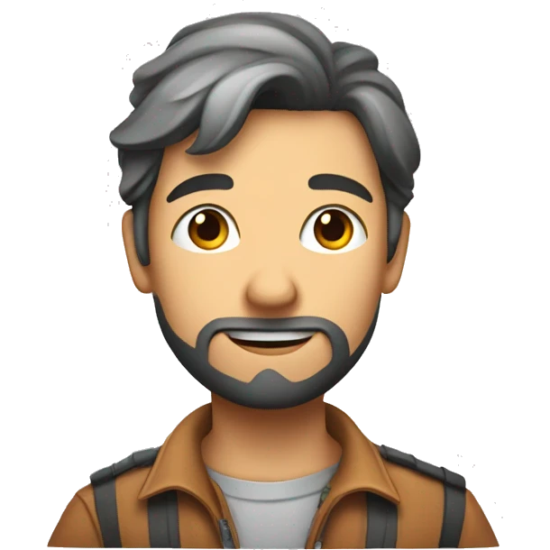 Abricot avec trace de main emoji