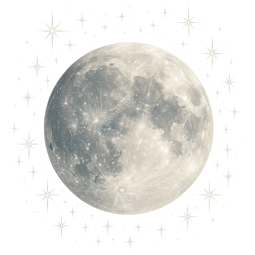 sparkling moon emoji