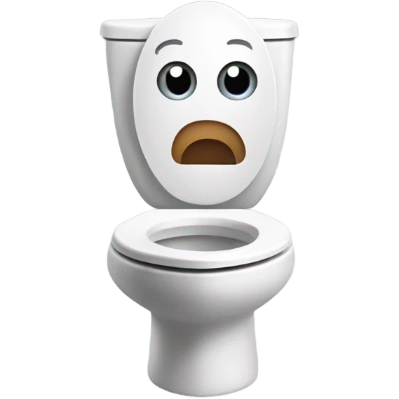 Skibidi toilet crying emoji