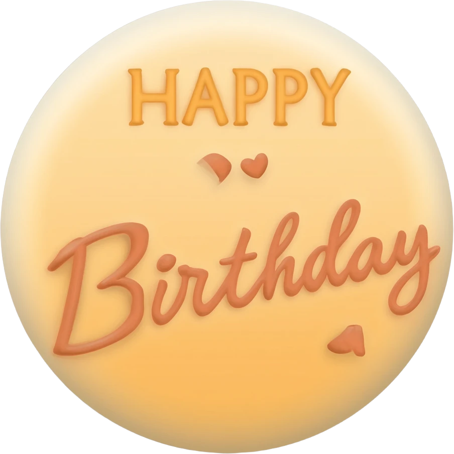 Happy Birthday emoji