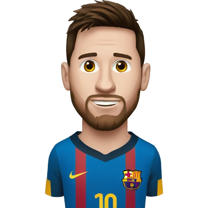 Messi en Afrique  emoji