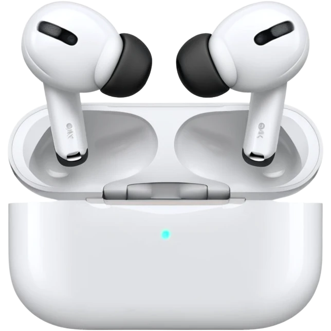 AirPods Pro both earbuds in case emoji