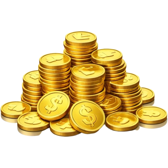 Dragon Hoard pile of gold without the dragon like in the movies so many gold were dragon sleep but dragon just went out  cold coins  emoji