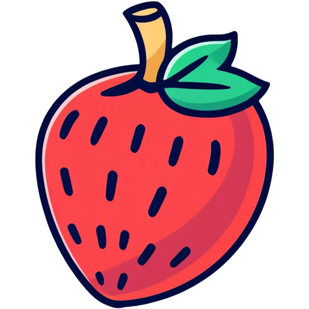Fresa emoji