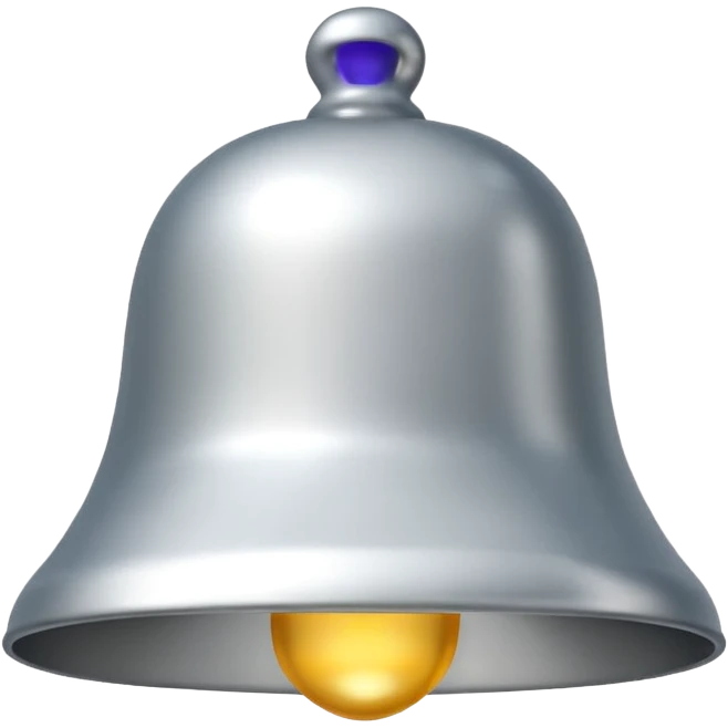 white bell emoji