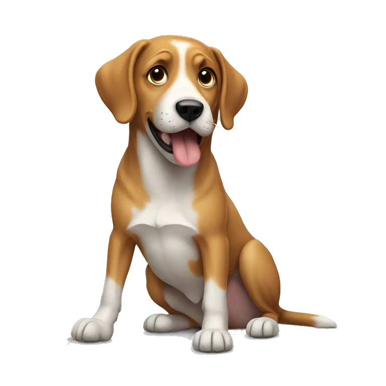 Hungry Dog  emoji