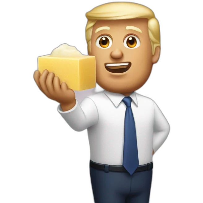 trump-holding-soap emoji