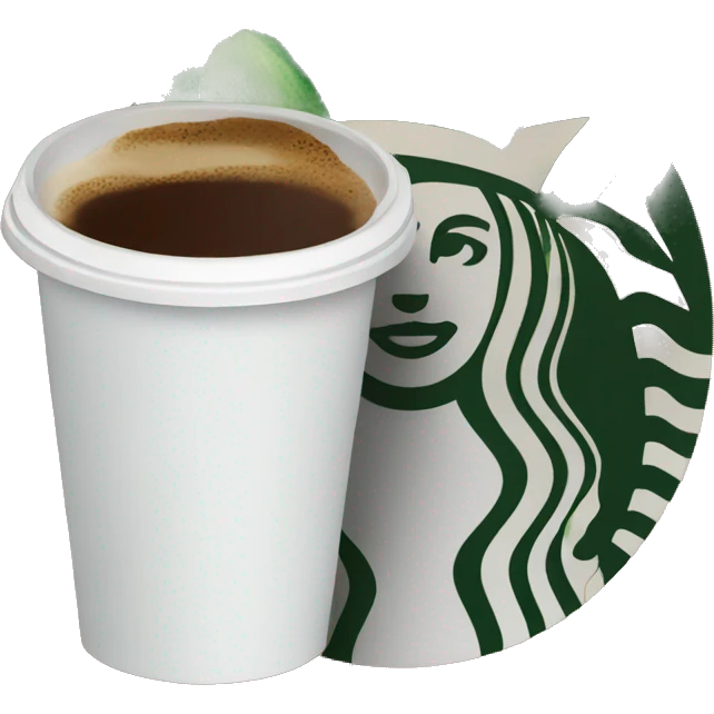 starbucks coffee cup emoji
