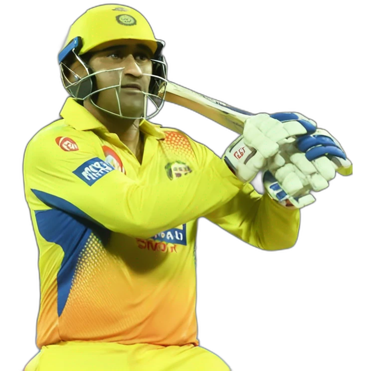 M.s dhoni csk emoji