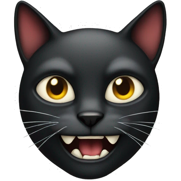 Evil cat emoji