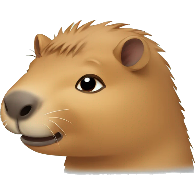 crying capybara emoji