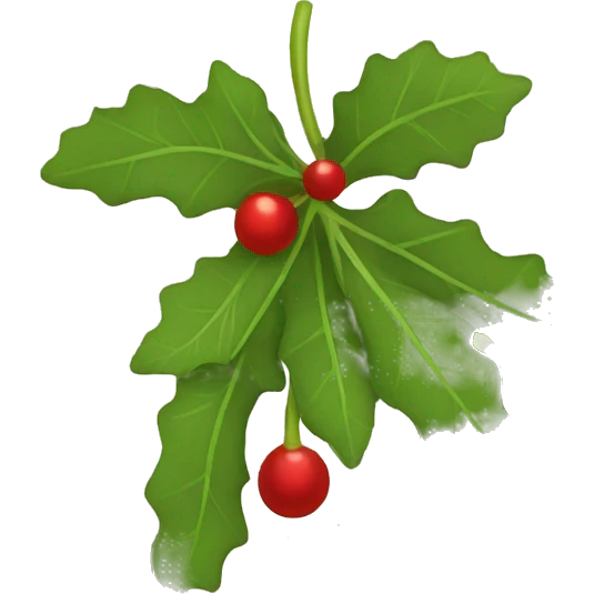 mistletoe emoji