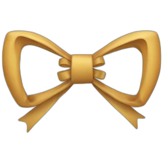 Bow emoji