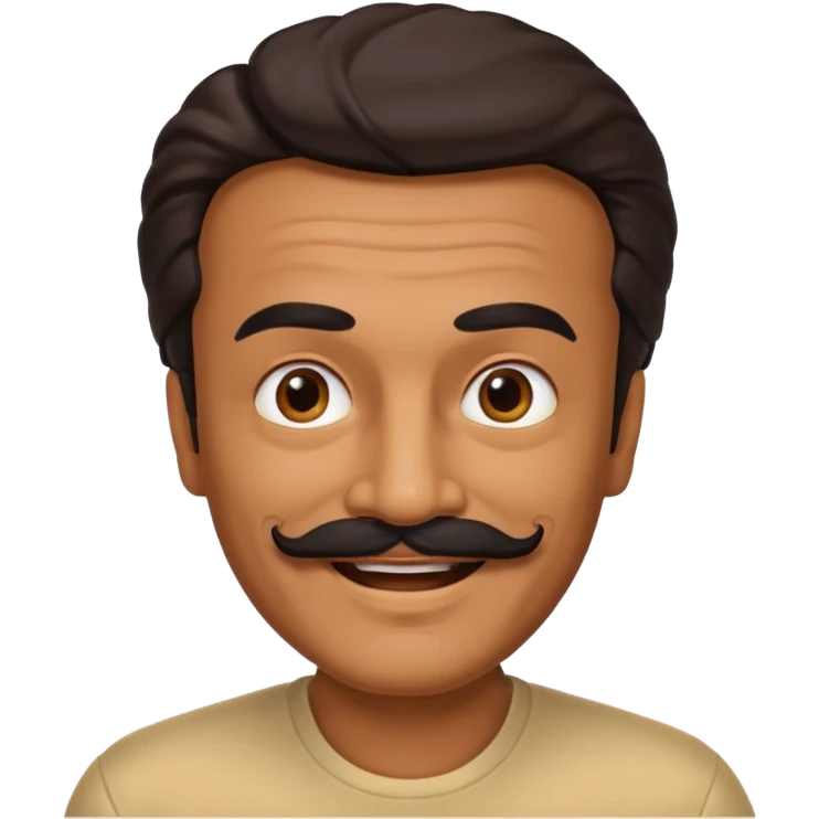 Rajnikant face emoji