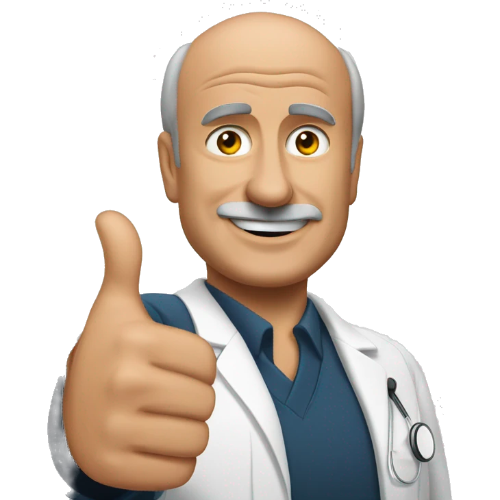 dr.phil doing a thumbs up emoji