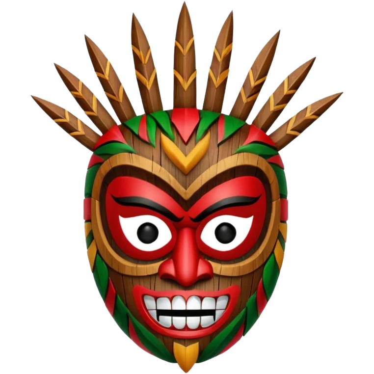 Aku aku mask emoji