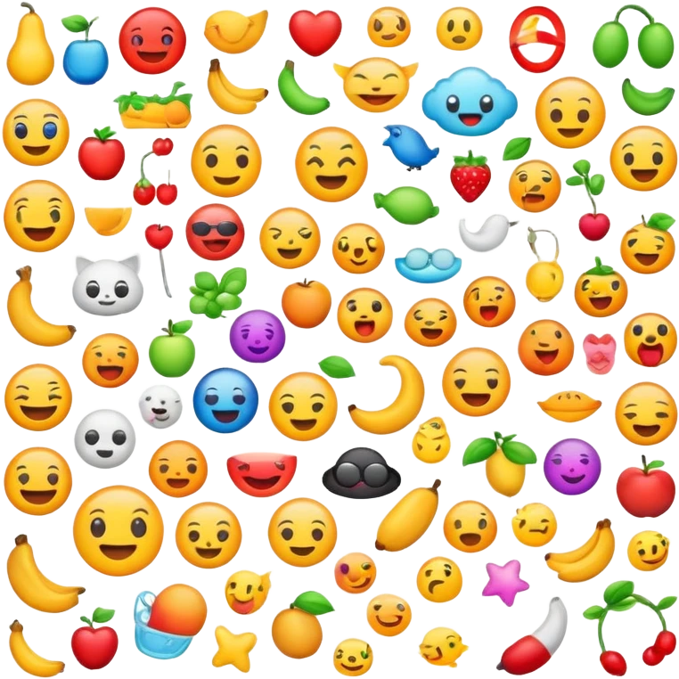 100 emoji but 60 emoji