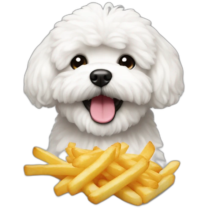 Bichon fries emoji