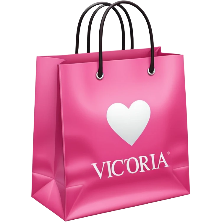 victoria’s secret bag emoji