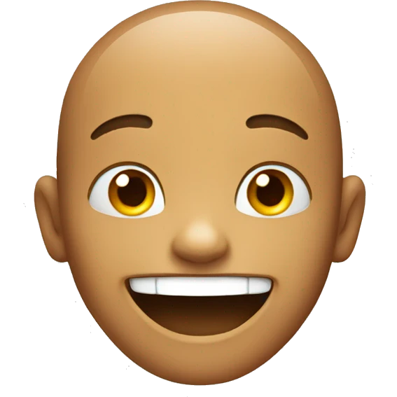 Smile with no front teeth emoji
