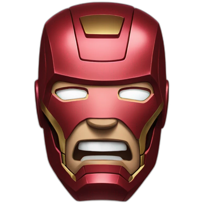 crying ironman emoji