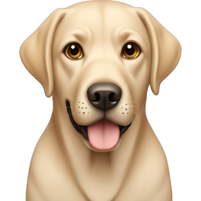 Labrador dog emoji