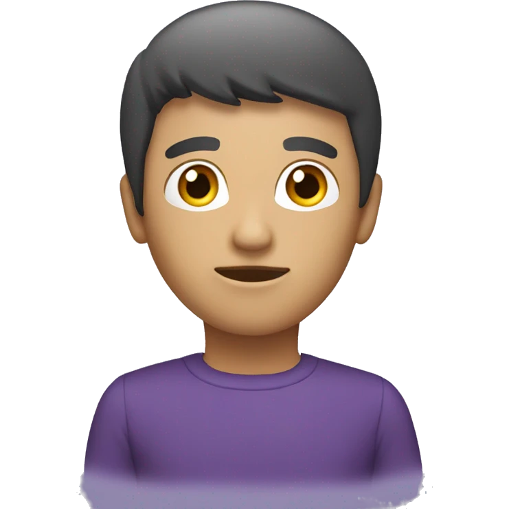 purple chat window emoji
