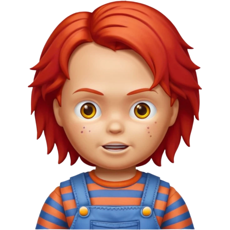 Un emojin de chuky emoji