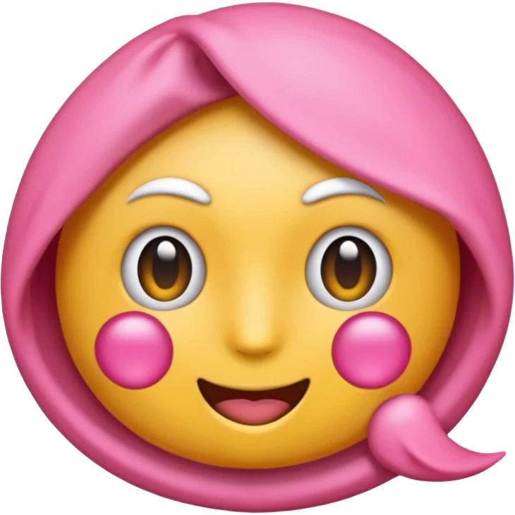 Coração metade rosa e metade branco sem borda emoji emoji